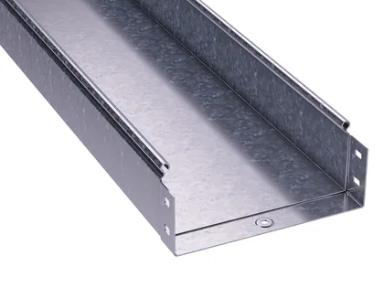 Лоток 400х80 L3000 толщ.1,2 мм, горячеоцинкованный DKC