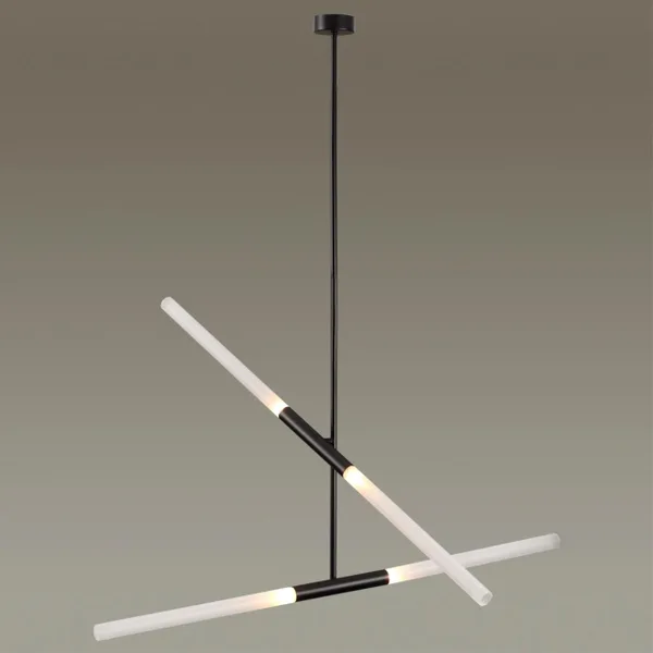 Потолочный св-к IP20 G9 4*40W SOHO черный ODEON LIGHT — фото 2