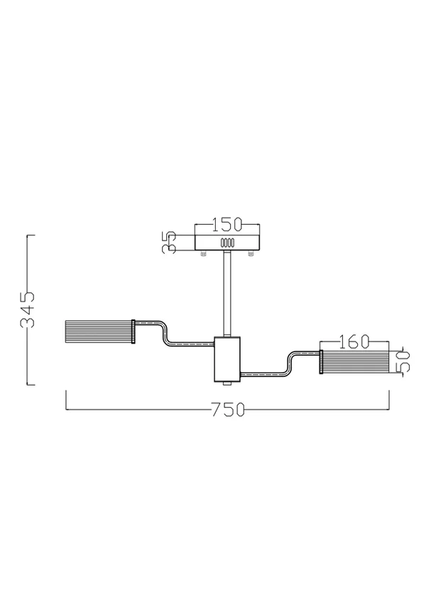 Потолочный светильник 48Вт 4000K Хром IP20 Eva FR6039CL-L64CH Freya — фото 5