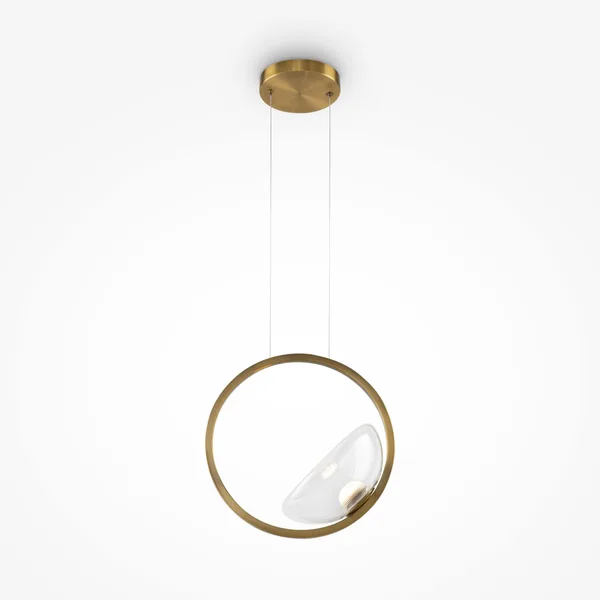 Подвесной светильник LED 5Вт Латунь IP20 Lunare MOD327PL-L5BS3K Maytoni — фото 3