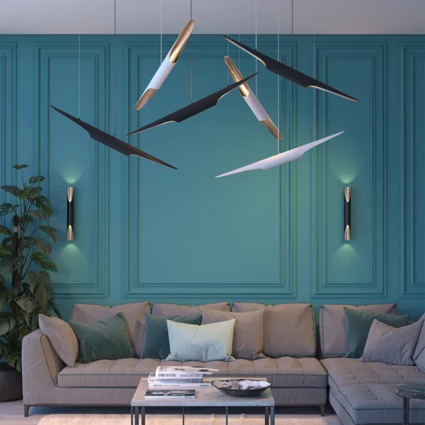 Настенный св-к LED 3000K 12W 220V WHITNEY черный/серебр/металл ODEON LIGHT — фото 2