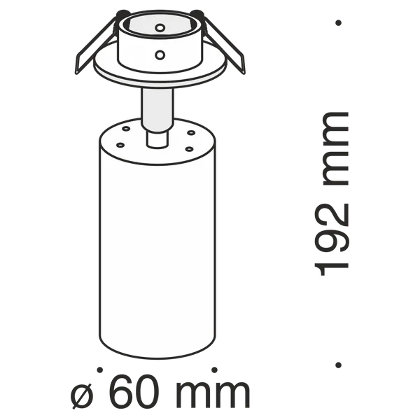 Потолочный светильник 1*GU10 50Вт Белый IP20 Focus C018CL-01W Technical Maytoni — фото 3