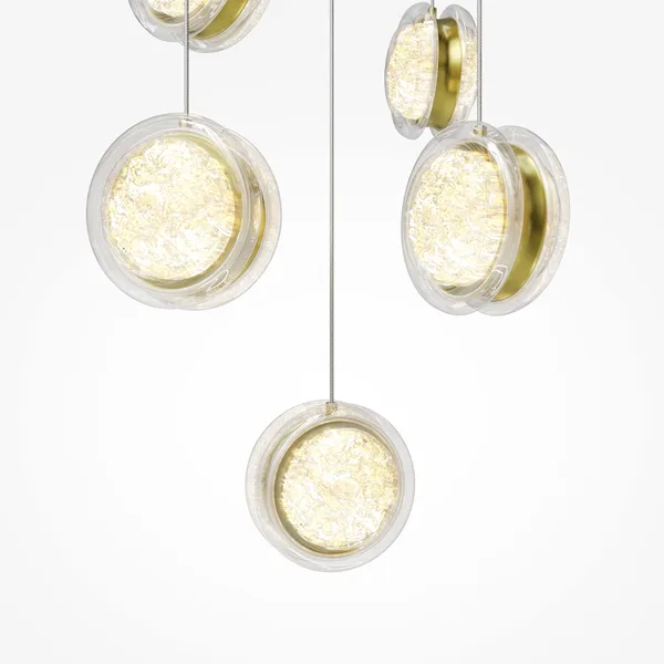 Подвесной светильник LED 39Вт Латунь IP20 Pharao MOD361PL-L41BS3K Maytoni — фото 2