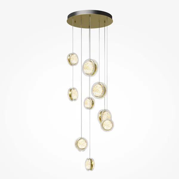Подвесной светильник LED 39Вт Латунь IP20 Pharao MOD361PL-L41BS3K Maytoni — фото 4