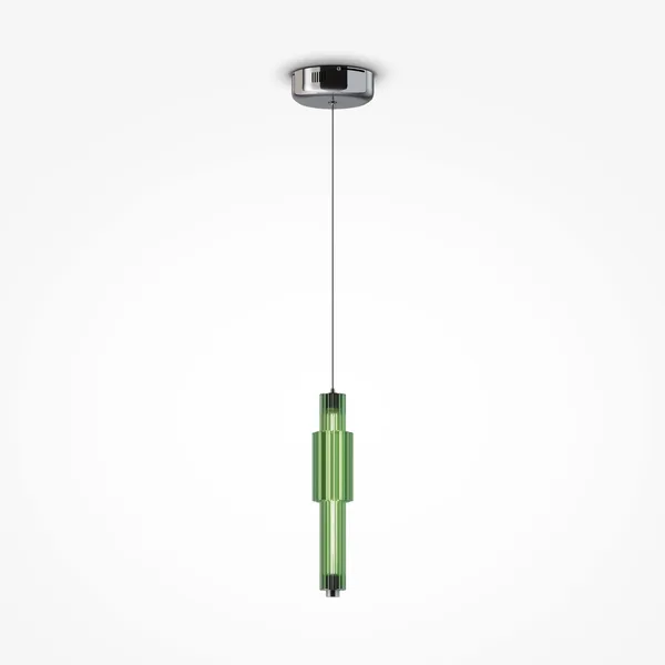 Подвесной светильник 1*LED 8Вт Хром IP20 Verticale MOD308PL-L9GN3K Maytoni — фото 2