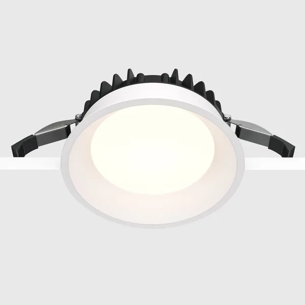 Встраиваемый светильник LED 12Вт Белый IP44 Downlight DL055-12W4K-W Technical Maytoni — фото 4
