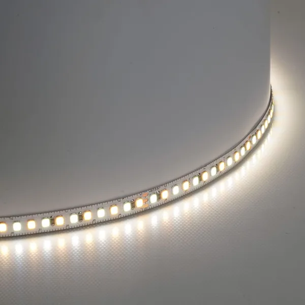 Лента светодиодная LS504 CCT-MIX 192SMD(2835) 16Вт/м 24V 5000*8*1.44мм 3000К+6500K, IP20 FERON — фото 3