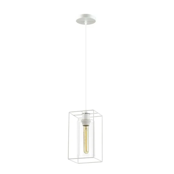 Подвес E27 1*60W 220V ELLIOT белый LUMION
