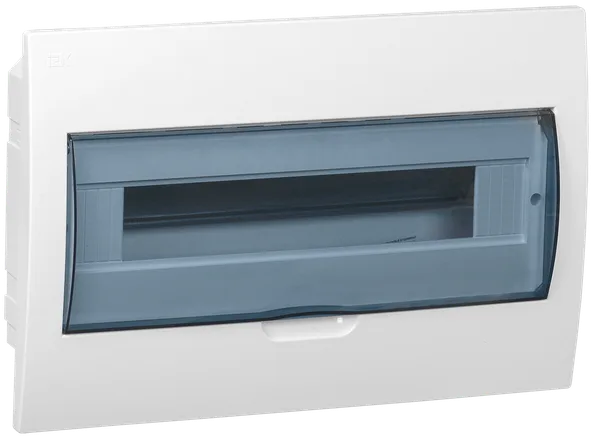 Корпус пластиковый ЩРВ-П-18 IP41 белый KREPTA 3 IEK