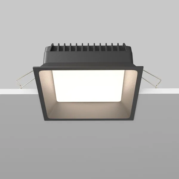 Встраиваемый светильник LED 18Вт Черный IP44 Downlight DL056-18W3-4-6K-B Technical Maytoni — фото 4