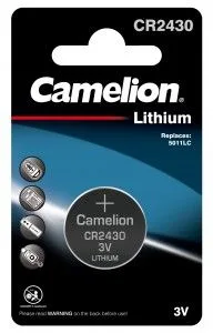 Элемент питания CR2430 BL1 Camelion