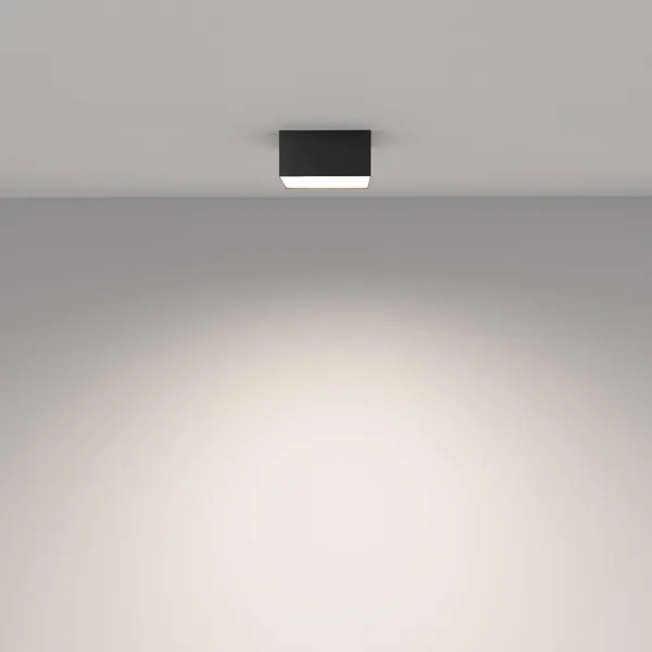 Потолочный светильник LED 12Вт Черный IP20 Ceiling & Wall C032CL-12W4K-SQ-B Technical Maytoni — фото 4