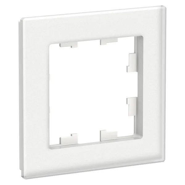ATLASDESIGN NATURE Рамка универсальная 2-м матовое стекло  белый IP20 Schneider Electric Systeme Electric (Schneider Electric) — фото 2