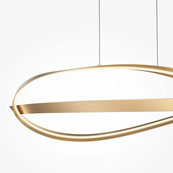 Подвесной светильник LED 38Вт Латунь IP20 Plons MOD283PL-L40BS3K Maytoni — фото 4