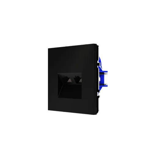 Розетка компьютерная встраиваемая Voltum S70 двойная RJ45+RJ45 КАТ.6, (черный матовый) — фото 16