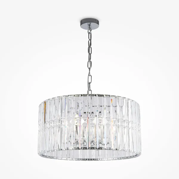 Подвесной светильник 6*E14 60Вт Хром IP20 Facet MOD094PL-06CH Maytoni — фото 2