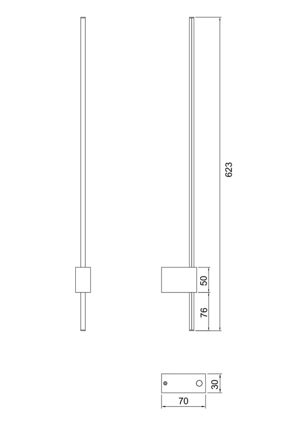 Бра 6Вт 3000K Черный с Золотом IP20 Pars C070WL-L6GB3K Technical Maytoni — фото 6