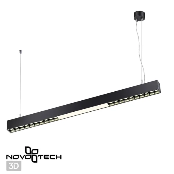 Св-к накл./подвесной св/д IP20 LED 4000K 30W 220V ITER черный B NOVOTECH — фото 3