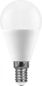 Лампа светодиодная Feron LB-750 Шарик E14 11W 6400K