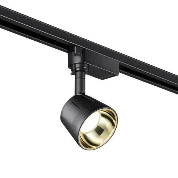 Св-к трековый IP20 LED 4000K 10W 100-265V черный/золото KNOF NOVOTECH — фото 3