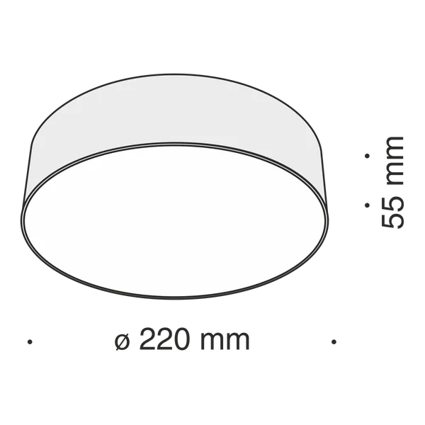 Потолочный светильник 27Вт 4000K Черный IP22 Zon C032CL-L32B4K Technical Maytoni — фото 4