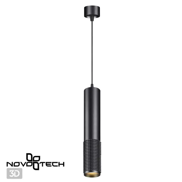 Св-к накл.св/д,провод 2м IP20 LED 4000K 12W 220V MAIS LED черный NOVOTECH — фото 3
