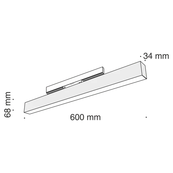 Светильник трековый 20Вт 3000K Черный IP20 BASIS TR012-2-20W3K-B Technical Maytoni — фото 2