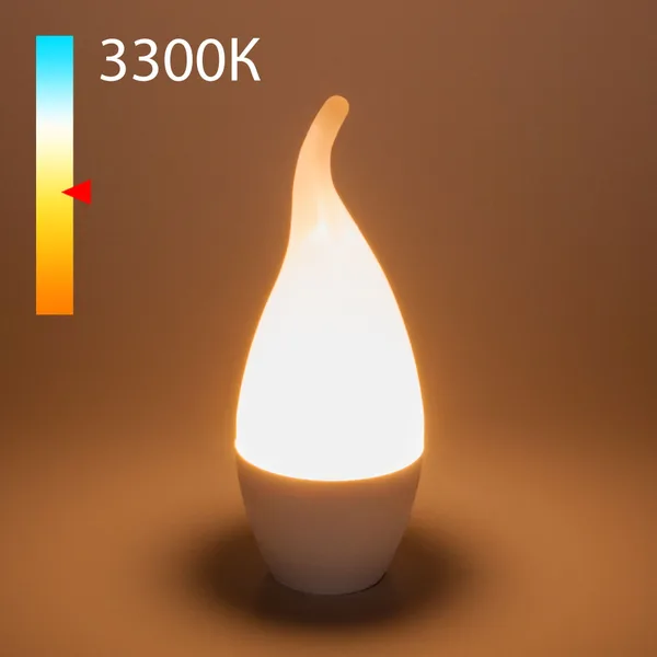 Светодиодная лампа "Свеча на ветру" E14 6Вт 3300К (a055339) Elektrostandard