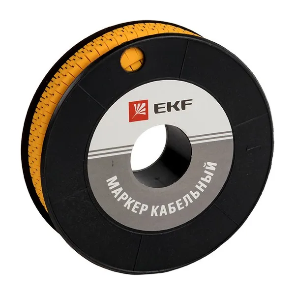 Маркер кабельный 2,5 мм2 "L" (1000 шт) (ЕС-1) PROxima EKF