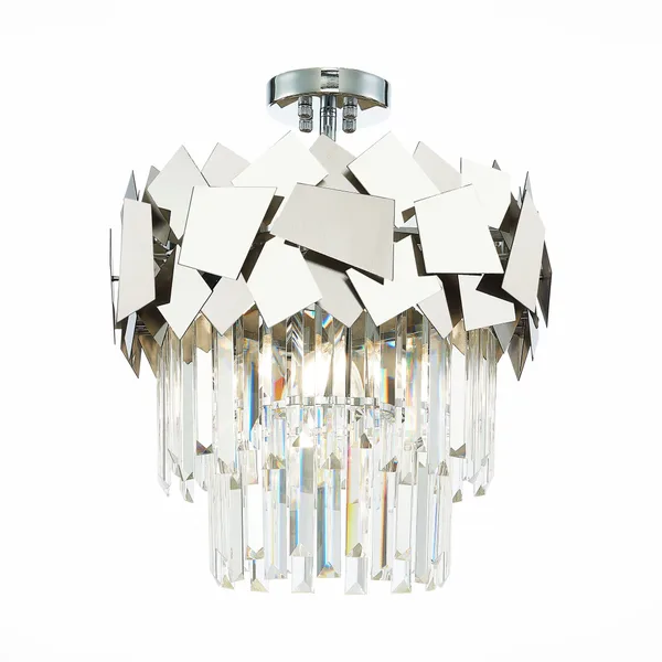 Люстра потолочная Хром/Прозрачный, Хром E14 5*60Вт SL1232.102.05 ST LUCE