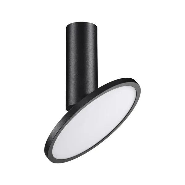 Св-к накл.IP20 LED 4000K 18W 85-265V HAT черный NOVOTECH