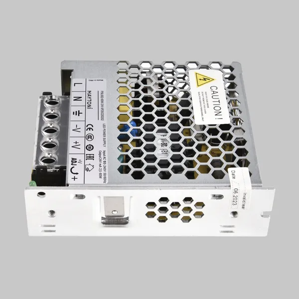 Блок питания PSL002 24В 60Вт IP20 Серебро (220202) Technical Maytoni — фото 3