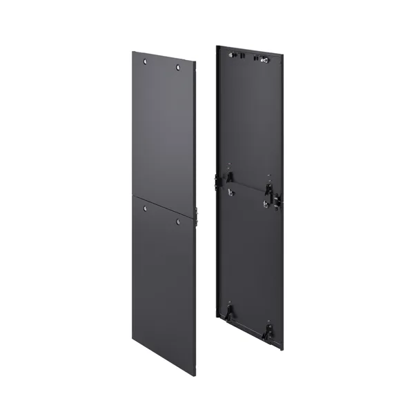 Панель двухсекционная для напольных 19" IT-корпусов ДКС, 2 шт, 1800x800RAL9005 DKC