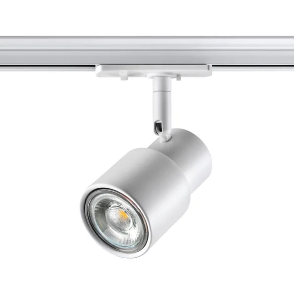 Св-к трековый однофазный двухжильный IP20 GU10 50W 220V MOLO белый NOVOTECH
