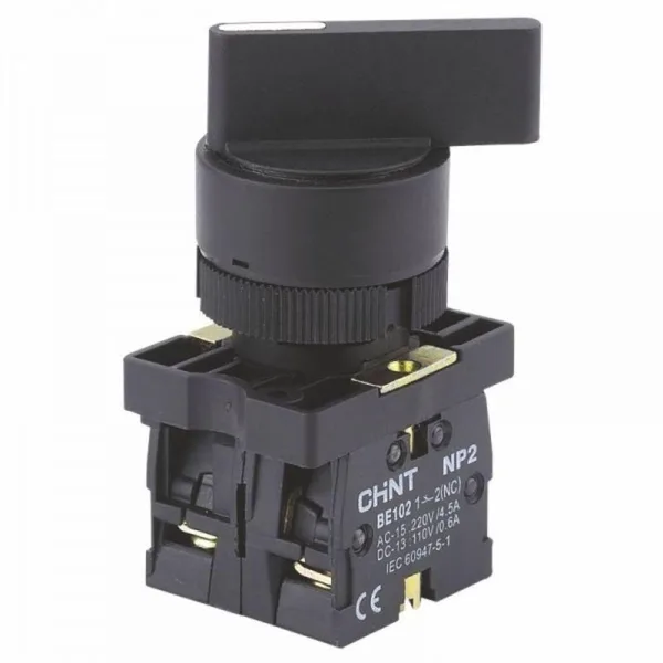 Переключатель NP2-EJ23, 2 положения фиксацией, 1НЗ, IP40 (R) CHINT