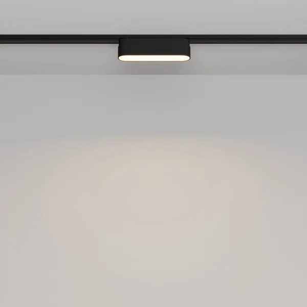 Трековый светильник LED 6Вт Черный IP20 Magnetic track system Radity TR080-1-6W3K-B Technical Maytoni — фото 4
