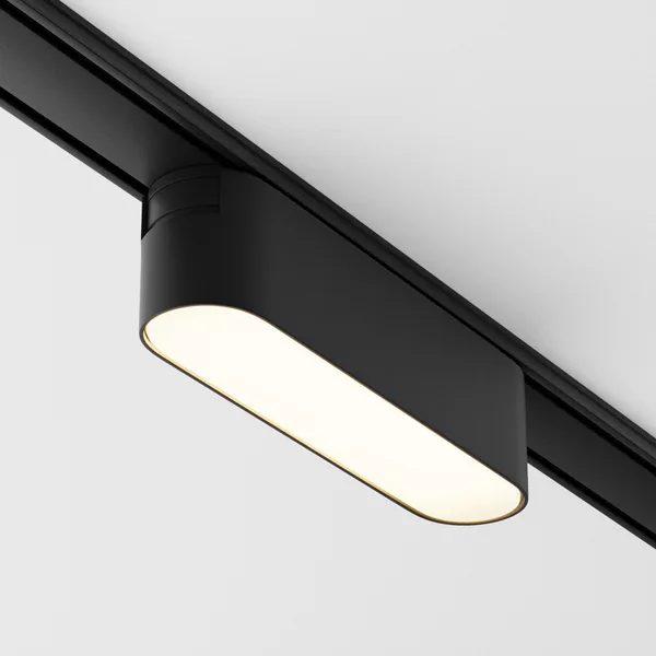 Трековый светильник LED 6Вт Черный IP20 Magnetic track system Radity TR080-1-6W3K-B Technical Maytoni — фото 3