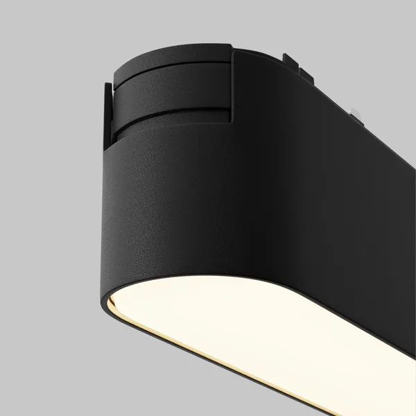 Трековый светильник LED 6Вт Черный IP20 Magnetic track system Radity TR080-1-6W3K-B Technical Maytoni — фото 2