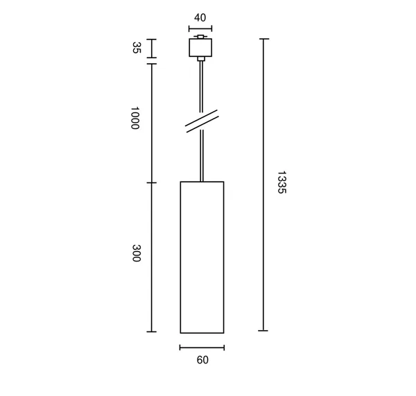 Трековый подвесной светильник 1*GU10 10Вт Матовое Золото IP20 Single phase track system Unity TR025-1-GU10-MG Technical Maytoni — фото 3