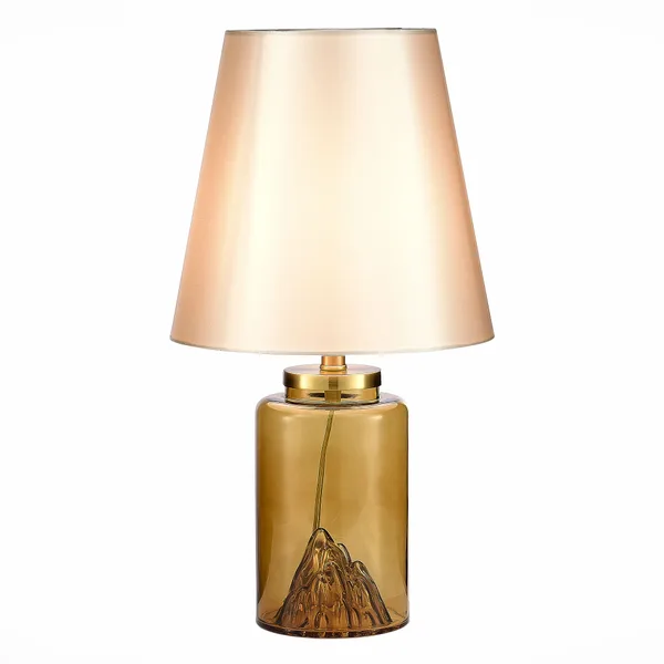 Прикроватная лампа Коньячный/Бежевый E27 1*40Вт SL1000.204.01 ST LUCE