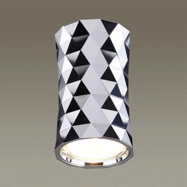 Потолочный св-к IP20 LED GU10 max 10W AD ASTRUM хром/металл ODEON LIGHT — фото 2