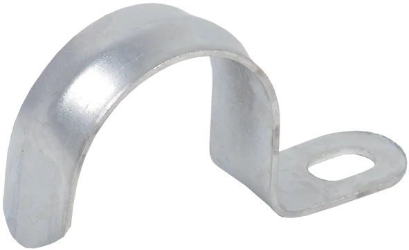 Скоба металлическая однолапковая d16-17мм IEK — фото 2