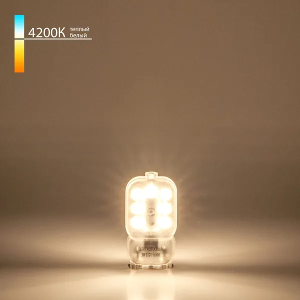 Светодиодная лампа JCD G9 3Вт 4200К (a049867) Elektrostandard