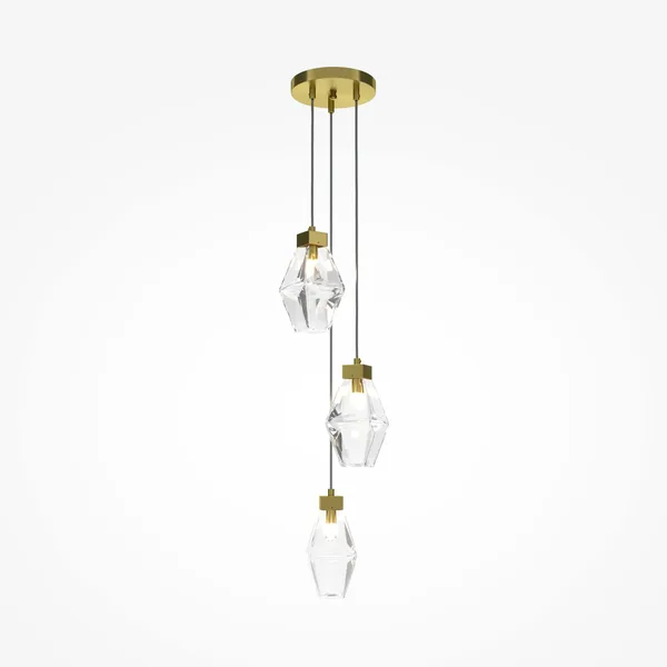 Подвесной светильник 3*G9 28Вт Золото IP20 Cocktail time MOD325PL-03G Maytoni — фото 3