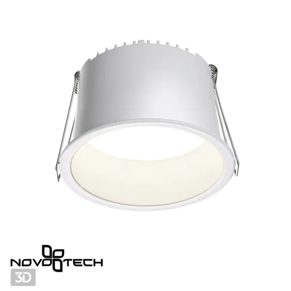 Св-к встр.св/д IP20 LED 4000К 12W 220V TRAN белый NOVOTECH — фото 3