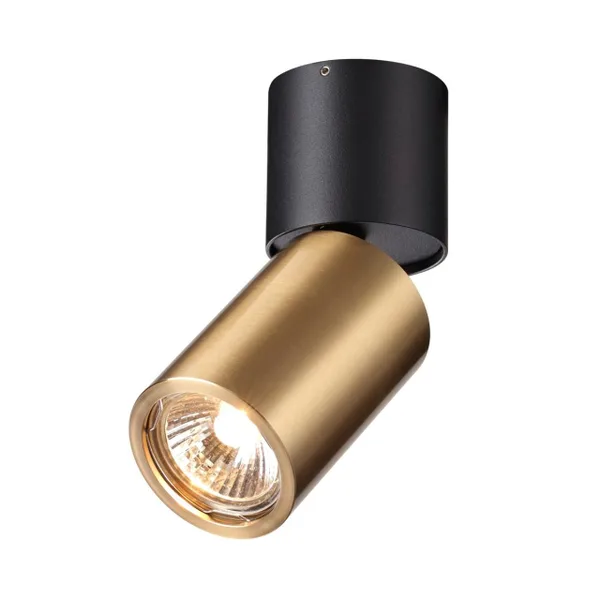 Потолочный св-к IP20 GU10 50W DUETTA черный с античной бронзой ODEON LIGHT — фото 3