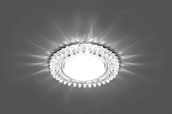 Светильник встраиваемый с белой LED подсветкой Feron CD4027 потолочный GX53 без лампы прозрачный — фото 2