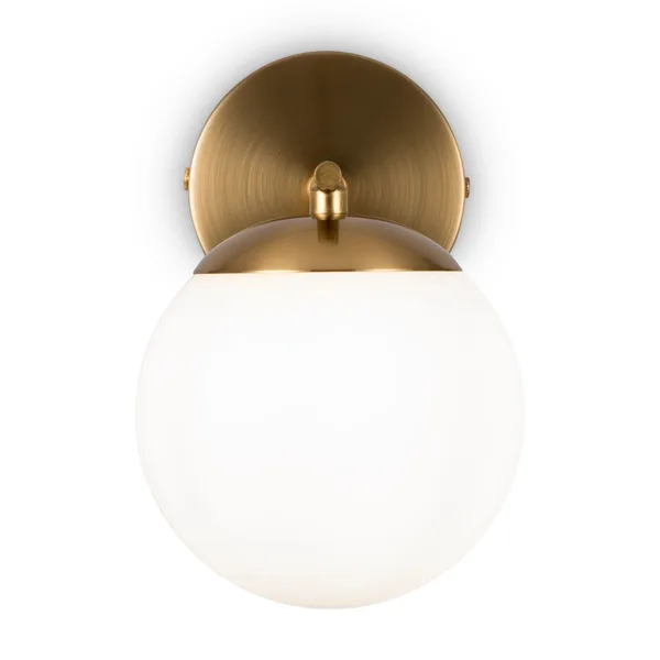 Настенный светильник (бра) 1*E27 60Вт Латунь IP20 Marble FR5230WL-01BS Freya — фото 5