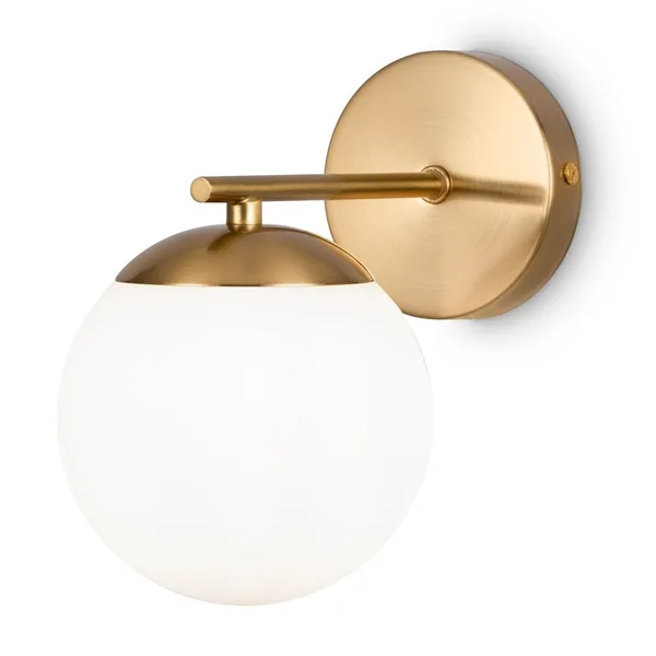 Настенный светильник (бра) 1*E27 60Вт Латунь IP20 Marble FR5230WL-01BS Freya