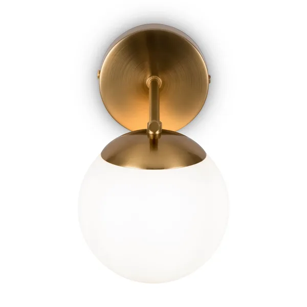 Настенный светильник (бра) 1*E27 60Вт Латунь IP20 Marble FR5230WL-01BS Freya — фото 4